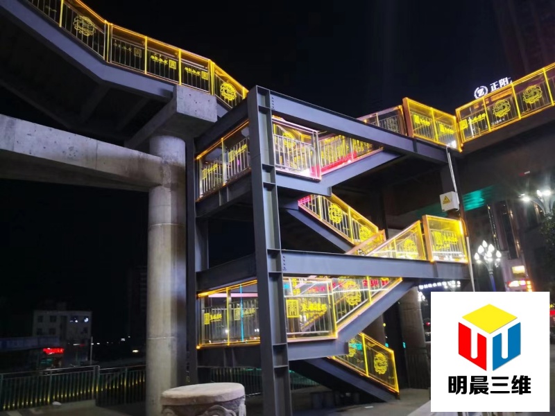 激光內雕玻璃護欄：安全與美學并重的空間守護者